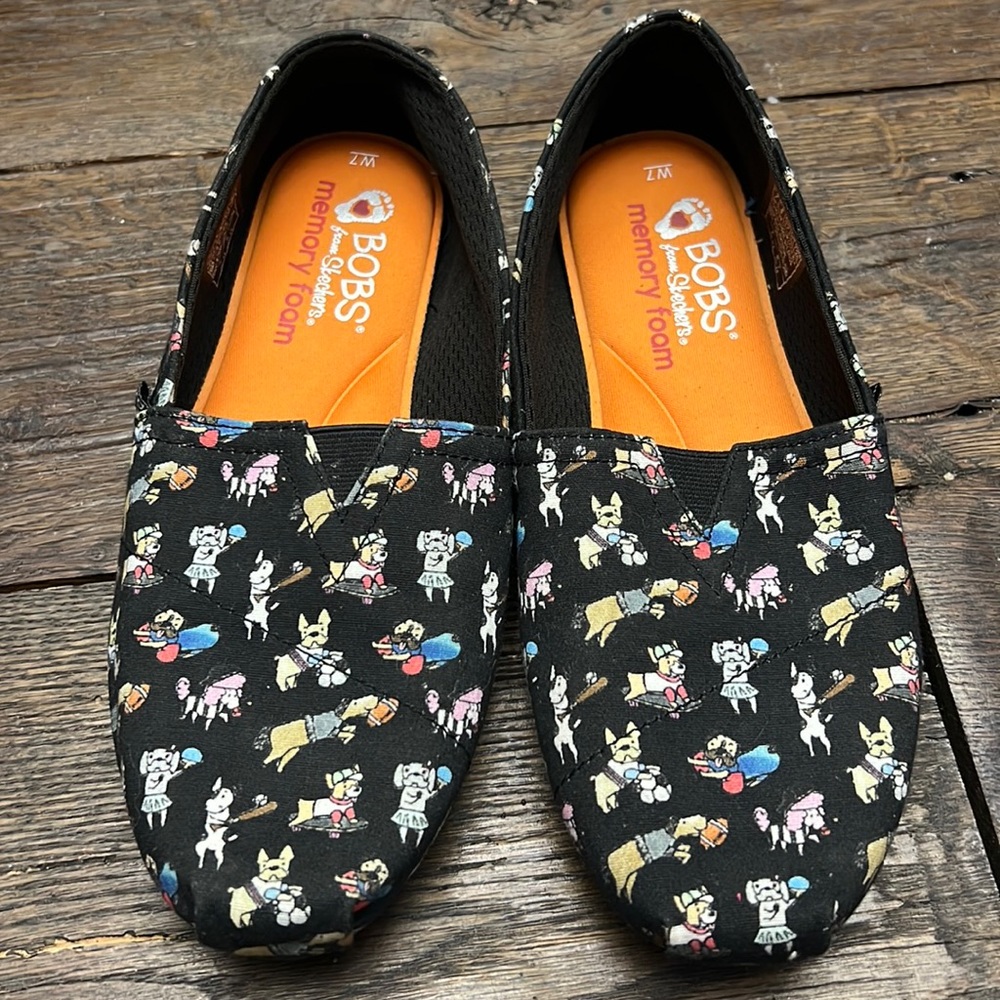 Bobs for Dogs womens size 7 black
